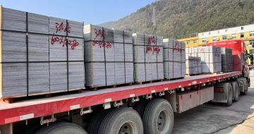 沧州 芝麻灰地铺石出货日常