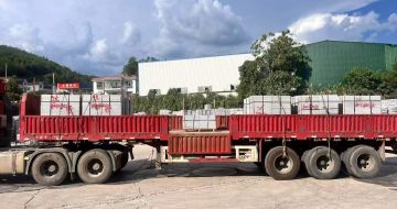 沧州 芝麻灰花岗岩地铺石出货日常