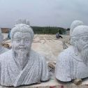 沧州 白麻花岗岩石材人物立体雕刻