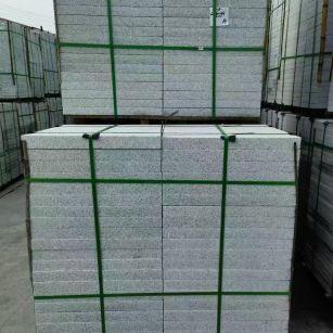 沧州 芝麻白火烧，园林广场市政工程地铺石，1.8~5.0厚均有现货