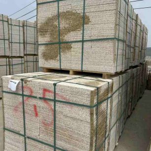 沧州 黄金麻花岗岩石材荔枝面地铺石2.5*300*600