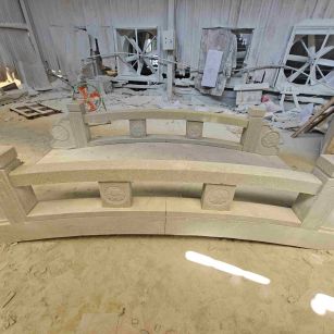 沧州 芝麻灰花岗岩异形加工-拱桥，石桥