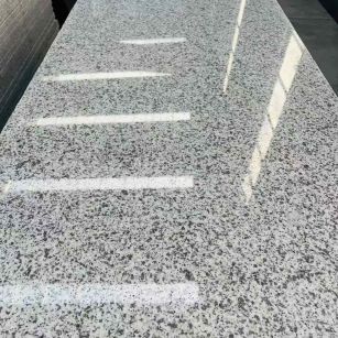 沧州 白麻花岗岩光面毛板