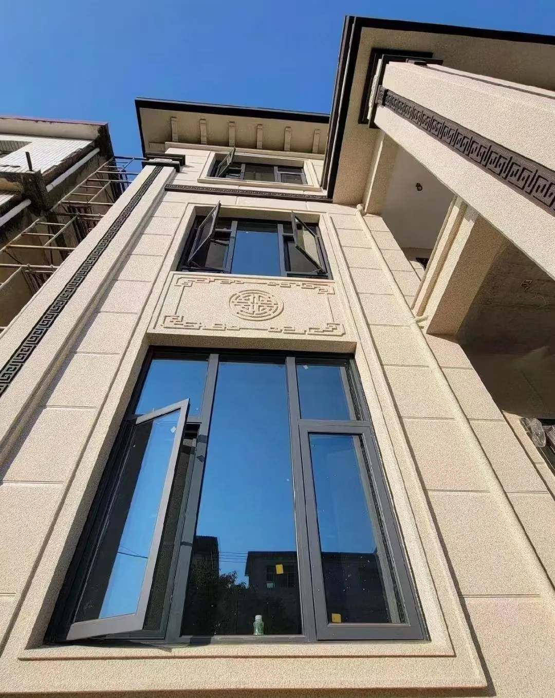 沧州 黄金麻荔枝面别墅外墙干挂效果展示