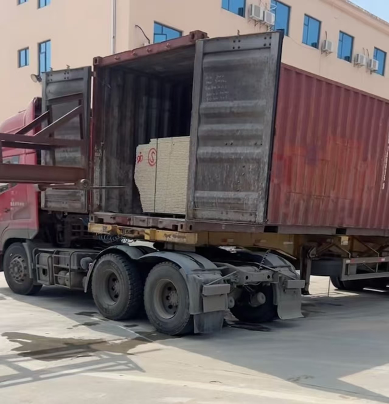 沧州 黄金麻荔枝面毛板