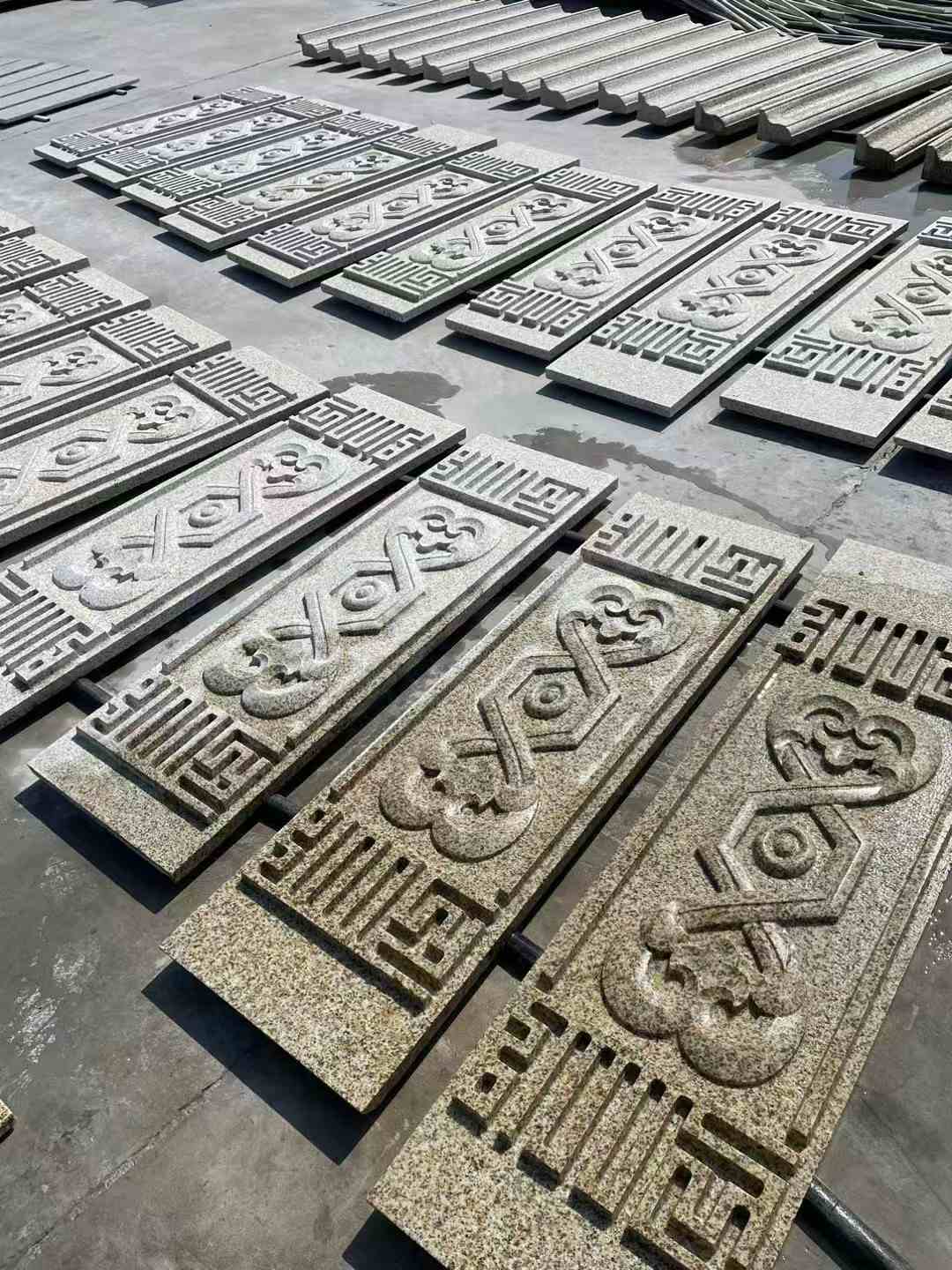 沧州 黄金麻花岗岩外墙雕刻板