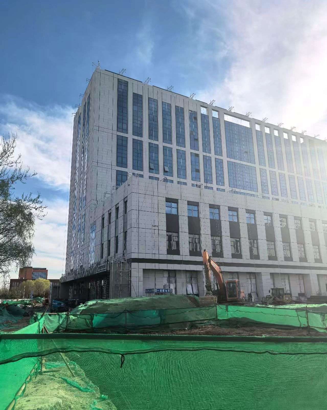 沧州 白麻花岗岩石材外墙干挂